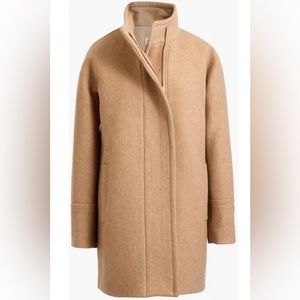 [TAGS ON] J. Crew Button-Neck Coat